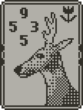 Deer card