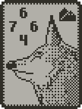 Wolf card